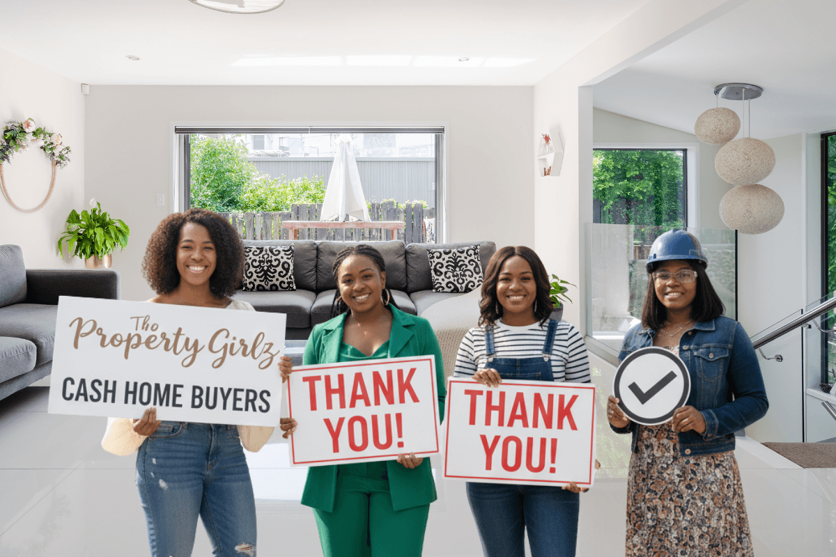The Property Girlz team — women-owned cash home buyers