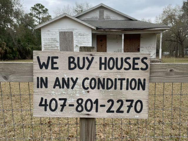 WE BUY HOUSES IN ANY CONDITION